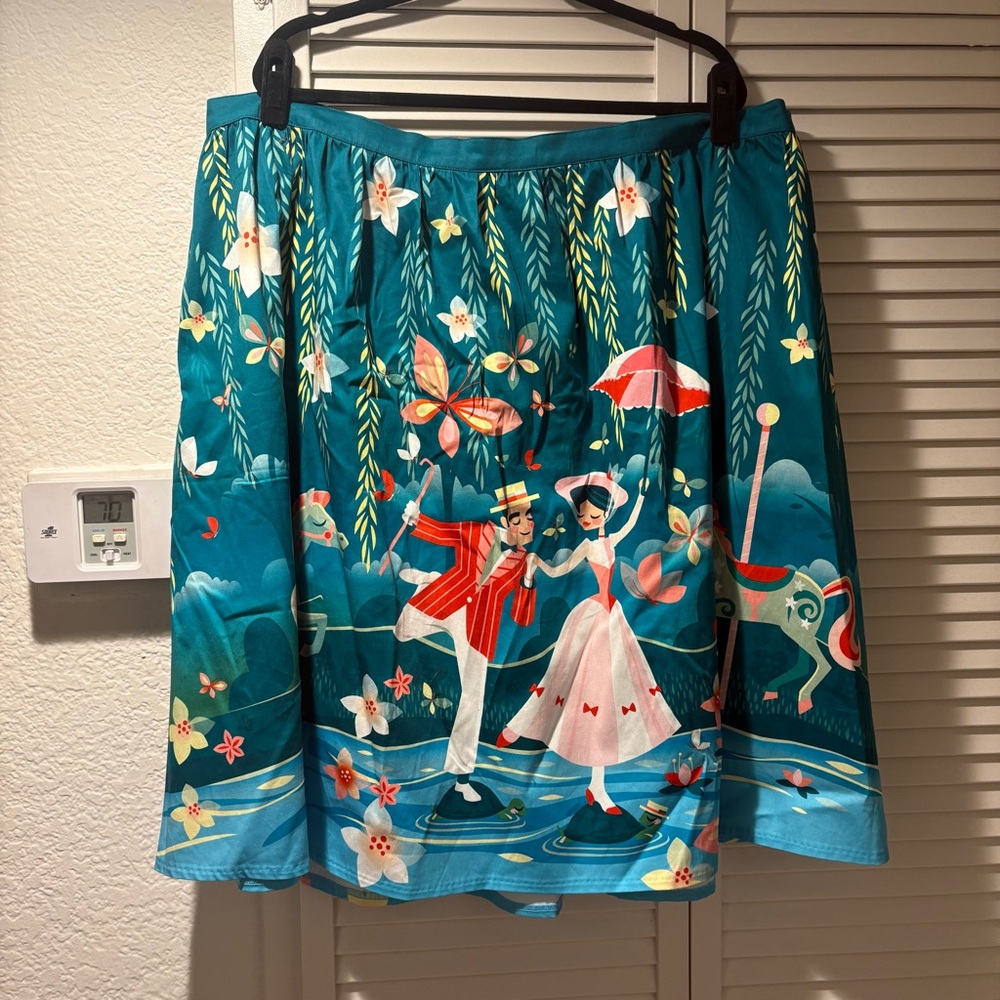 Disney Loungefly Mary Poppins Skirt